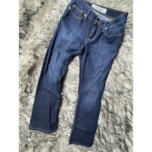 Bullet Blues Jean's‎ Low Rise Straight Leg Made in USA Women's Pant Size 25x32